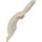 Ekena Millwork 7 3/4"H x 5 1/2"P x 9 1/2"F x 94 1/2"L Odessa Leaf Dentil Crown Moulding MLD07X05X09OD - alternate 2